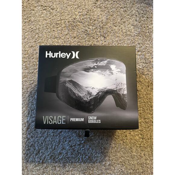 NWT Hurley Visage Snow Goggles with Extra Lens